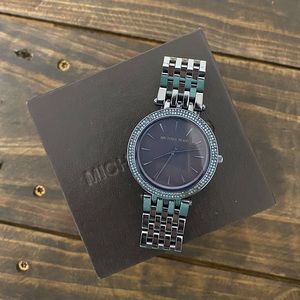 Blue Michael Kors Watch